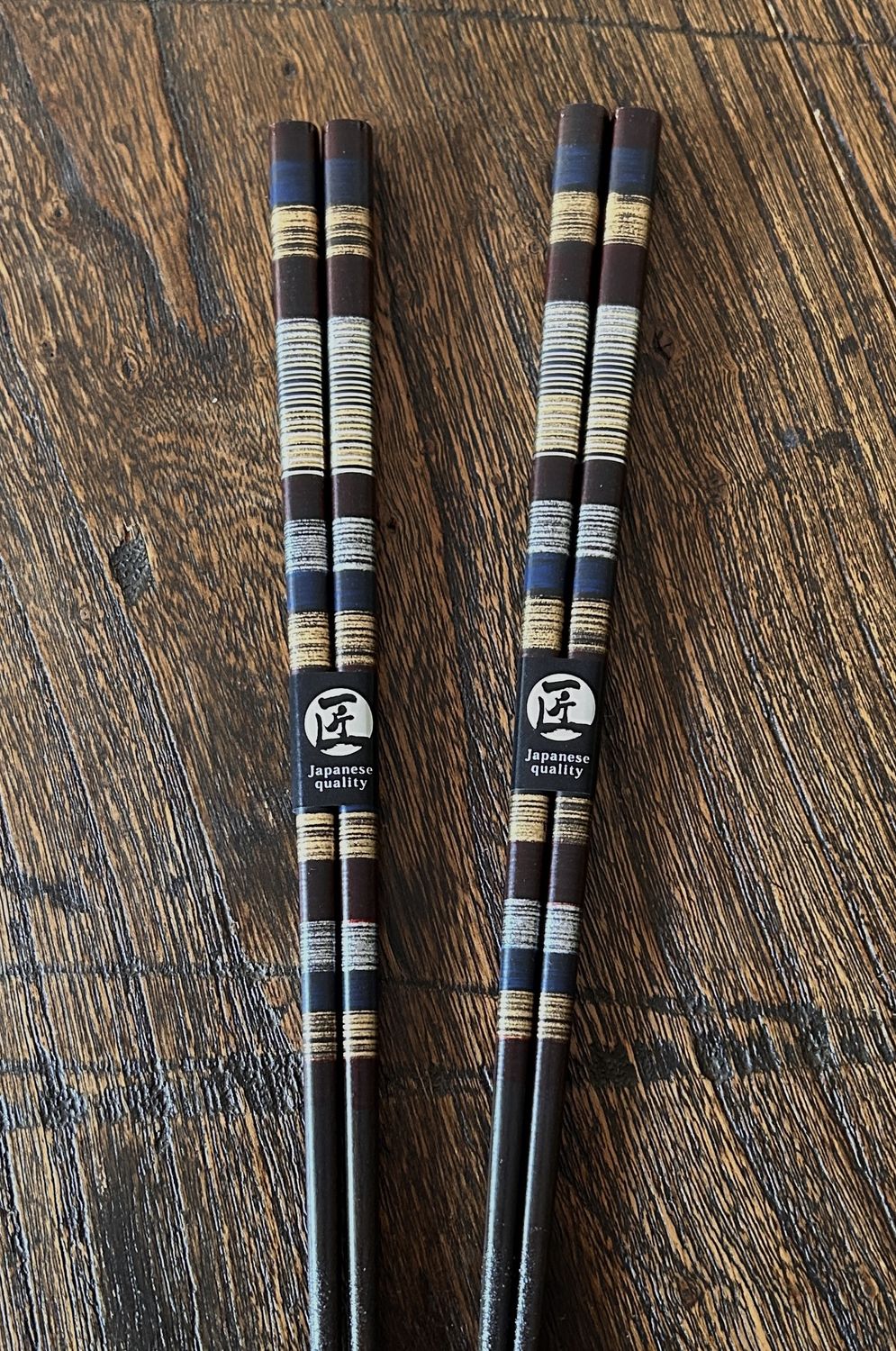 Wakasa Lacquer Chopsticks - Navy