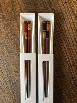 Wakasa Wabi Sabi Lacquer Chopsticks in Gift Box
