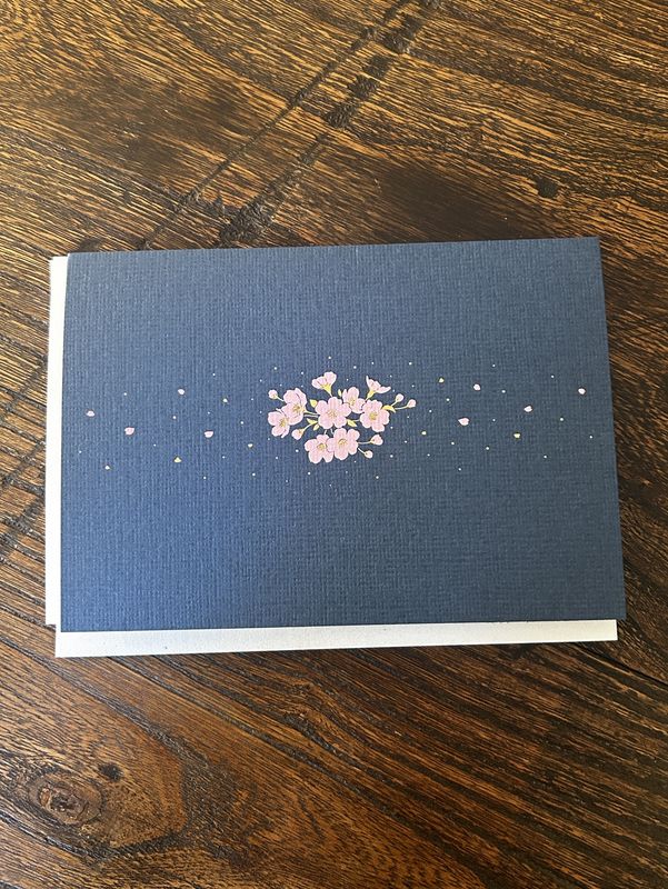 Sakura Night Card
