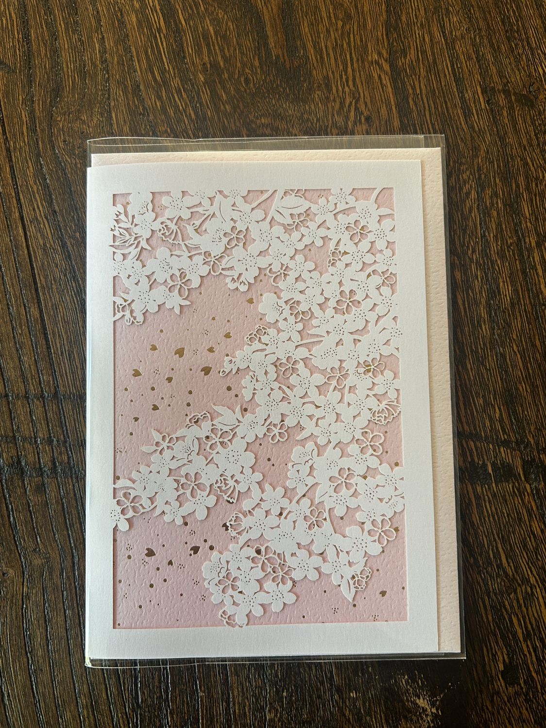 Blushing Sakura Card