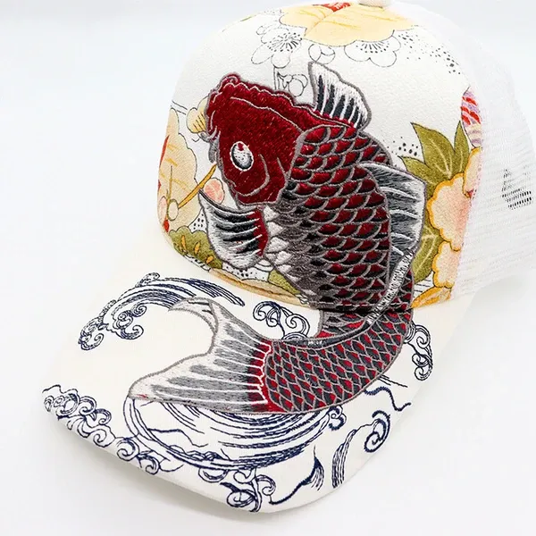 Mesh-back Cap - Koi Carp