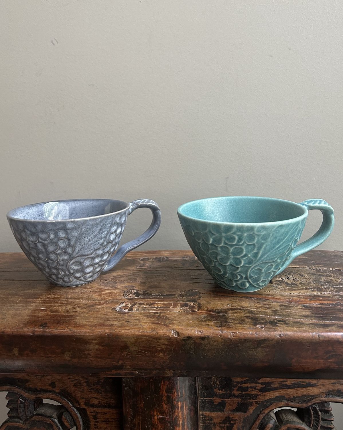 Hana Cup - Emerald &amp; Gray