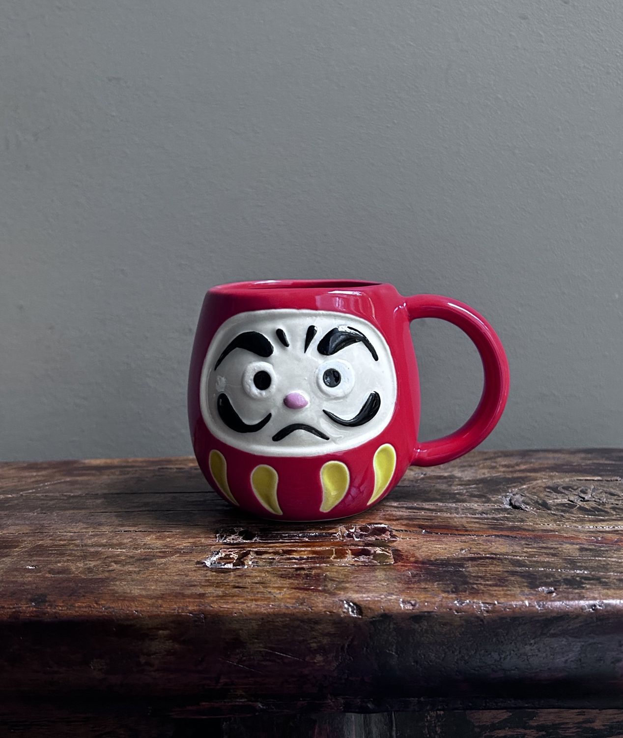 Daruma Mug - Red