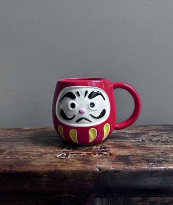 Daruma Mug - Red