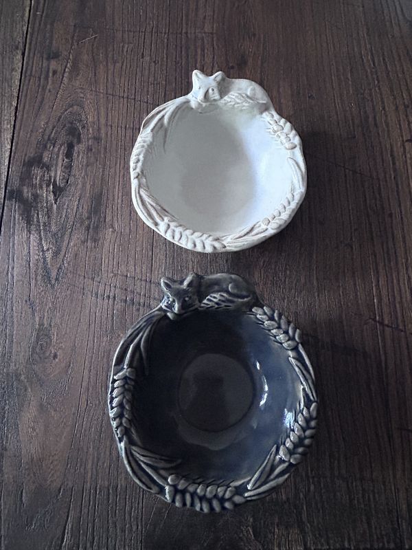 Fox Dish - Mashiko Ware