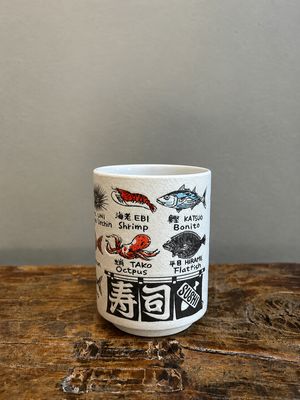 Sushi Teacup - Fish