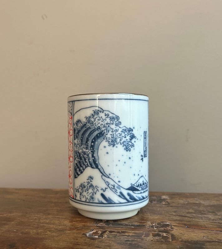 Great Wave Tea Cup
