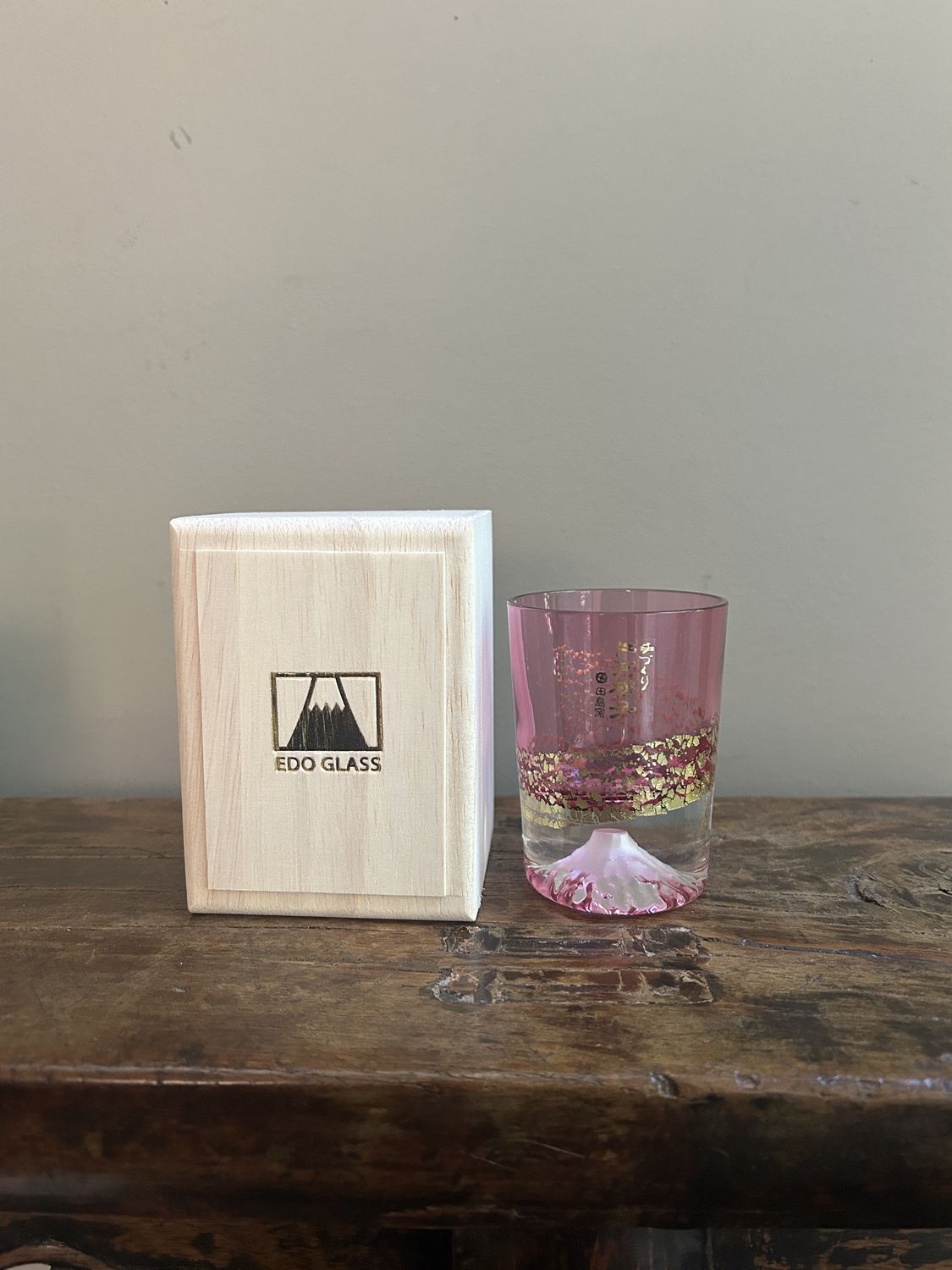 Tajima Fuji Mini Glass - Pink