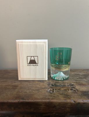 Tajima Fuji Mini Glass - Green