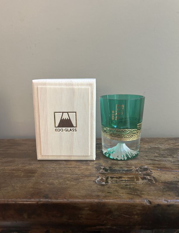 Tajima Fuji Mini Glass - Green