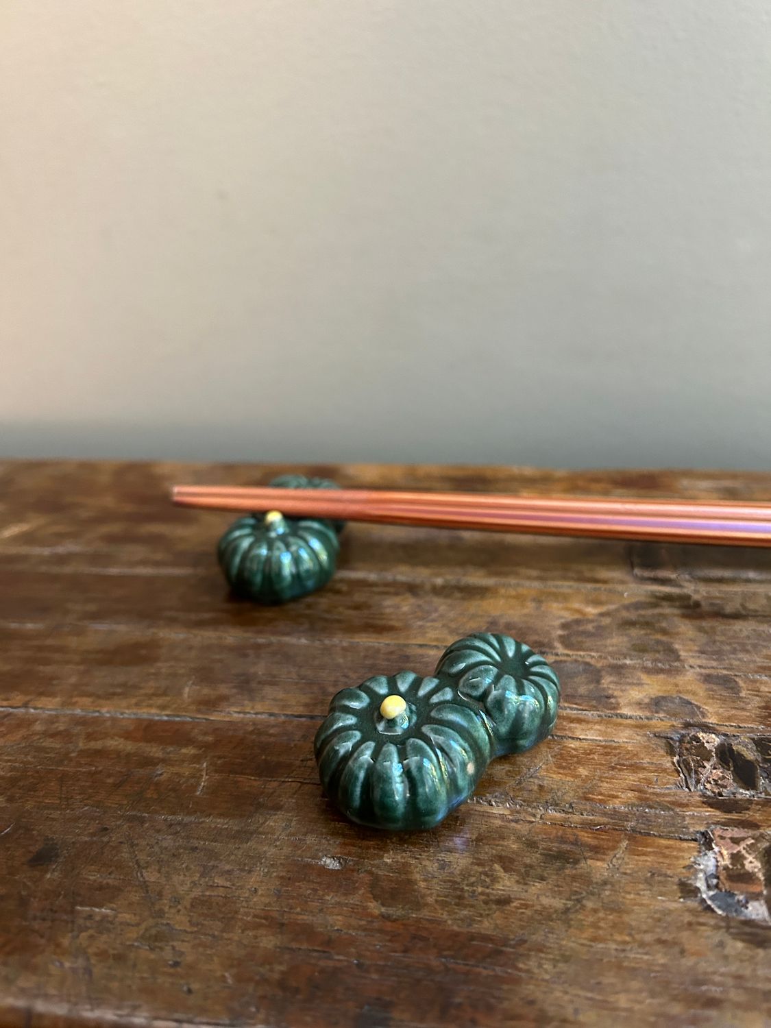 Pumpkin Chopstick Rest