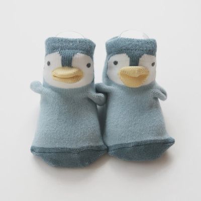Stample Penguin Socks for Babies (3 - 5 months)
