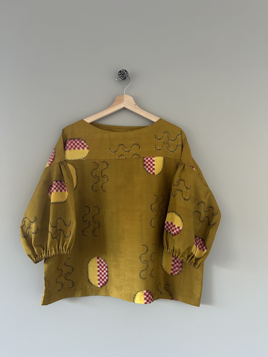 Meisen Silk Blouse - Mustard