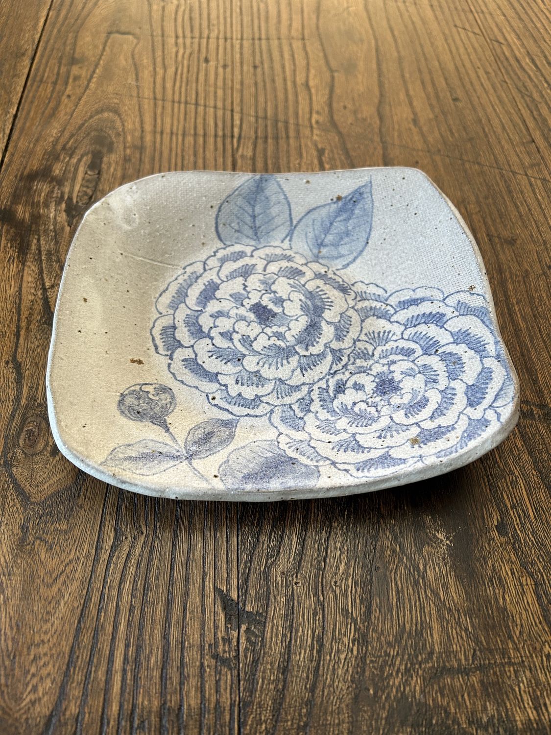 Peony Plate - Clay by Ayumi
