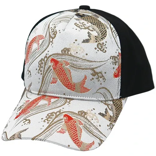 Cap - Red &amp; Black Koi Carp