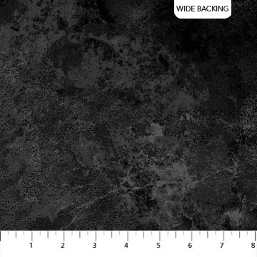 Northcott Stonehenge B-3937-99 Black/Gray Marble 108”