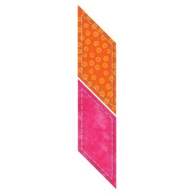 GO! This That Fabric Cutting Dies-Parallelogram 2-1/4&quot;X3-3/16&quot; Finished