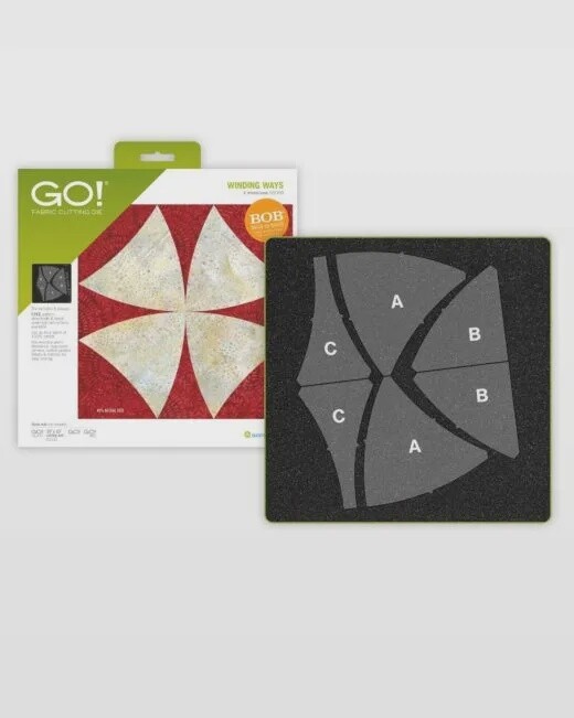 GO! Fabric Cutting Dies-Winding Ways #55069