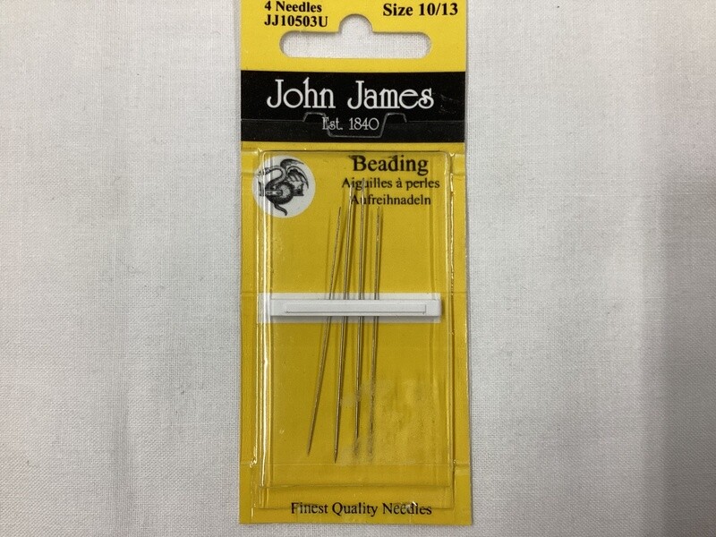 John James #JJ10503U Size 10/13 Beading Needles
