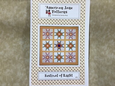 American Jane Festival Of Lights 54”x54” #373