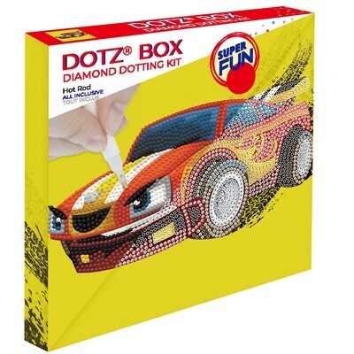 Diamond Art Hot Rod Dotz Box Kit 8.66" x 8.66"