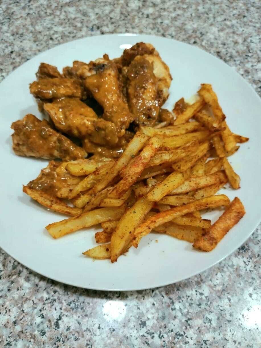 Wings And Fries