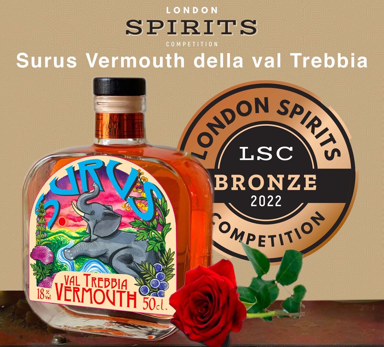 Surus Vermouth della Valtrebbia.