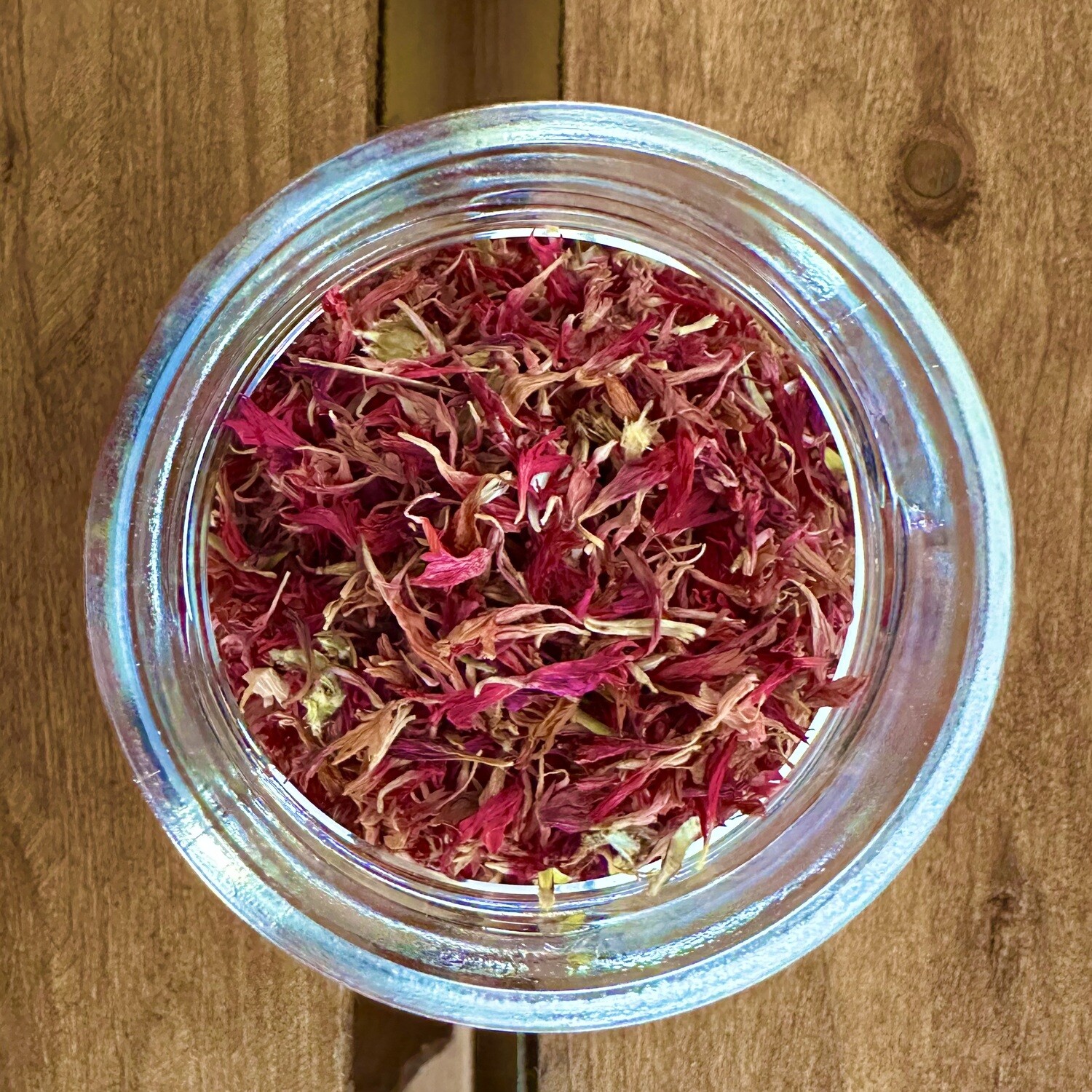 Petali di fiordaliso rosa