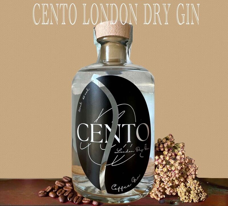 Gin 100, il primo London Dry Gin al caffè 100 % Arabica