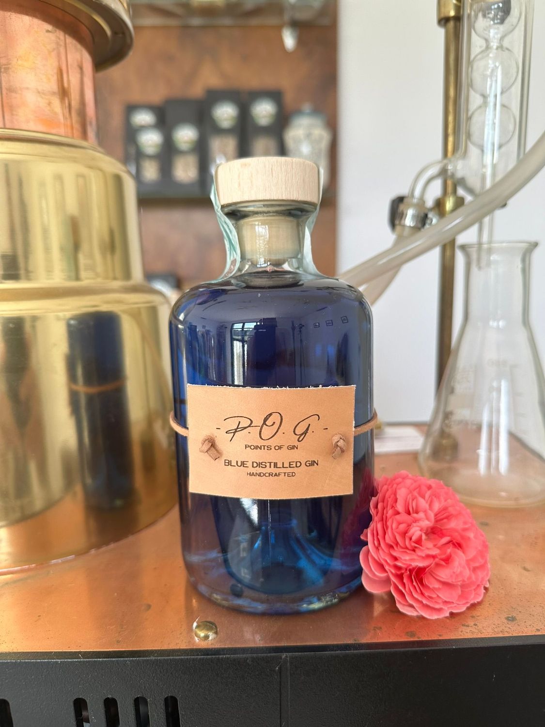 P.O.G Blue Distilled Gin 50 Cl