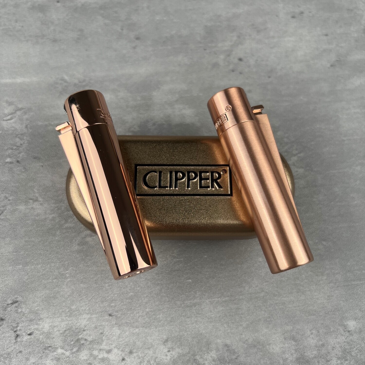 SmoKen Good Products &amp; Accessories, Exclusive Products: Metal Clipper Lighter - Rose Gold