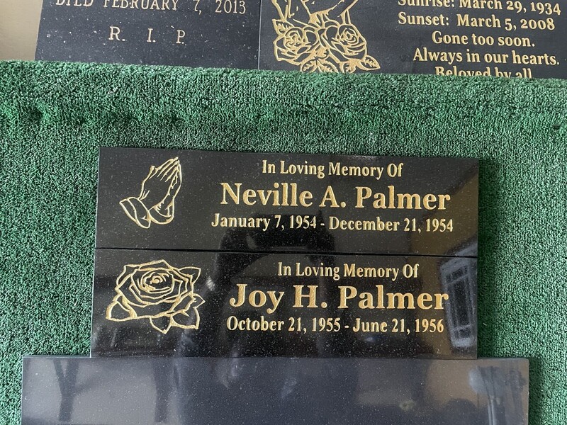 Granite Grave Markers