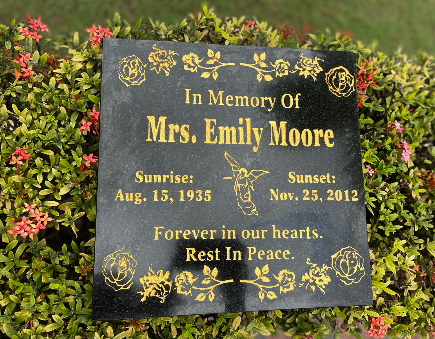 12x12 Granite Plaque