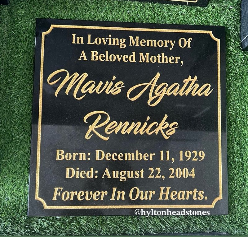&quot;16𝐱16&quot; Granite plaque