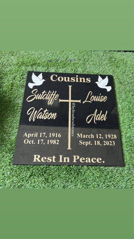 18x18 Granite Plaque
