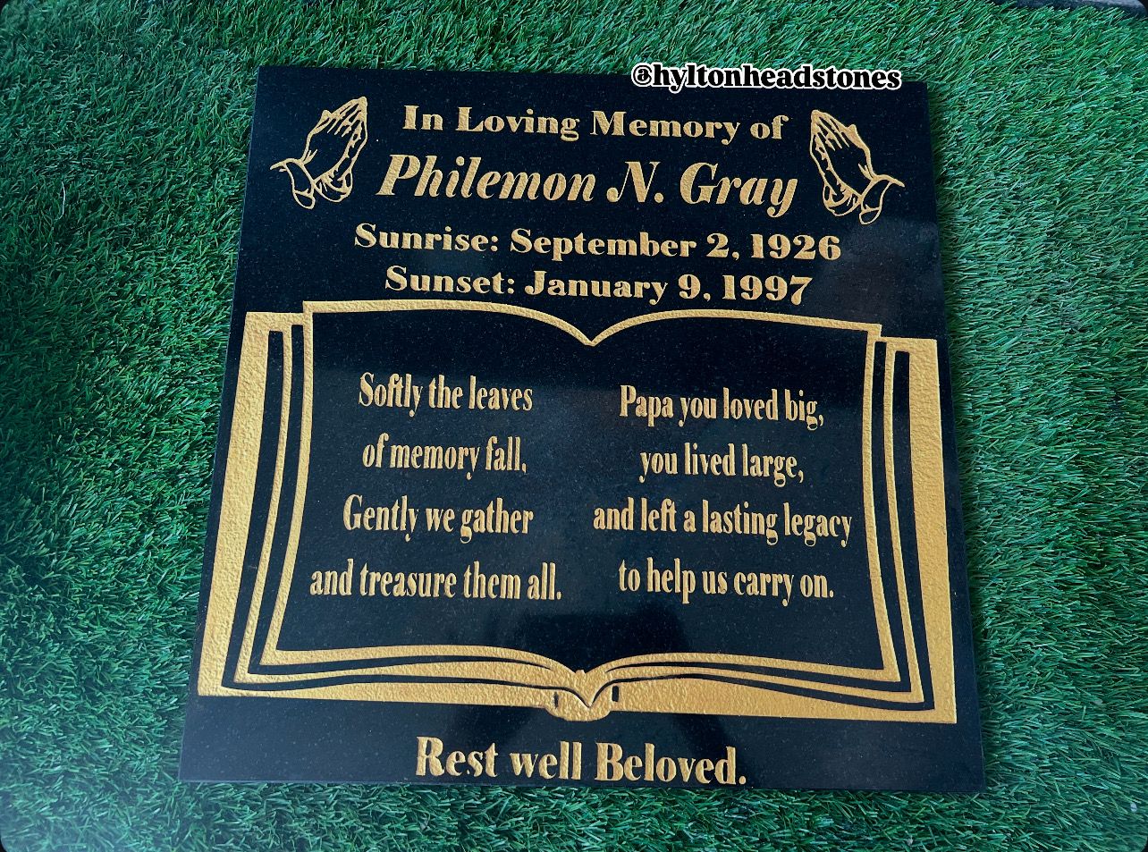 &quot;18x18&quot; Granite Plaque