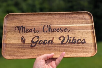 Good Vibes Serving tray
