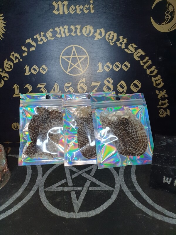 sachet mue de python