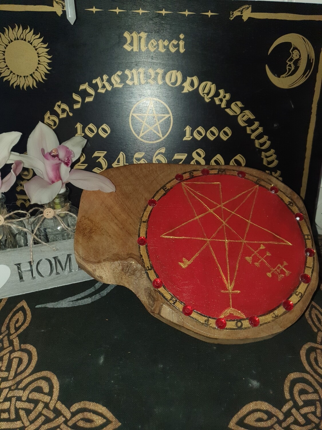 Planche d autel mephistopheles