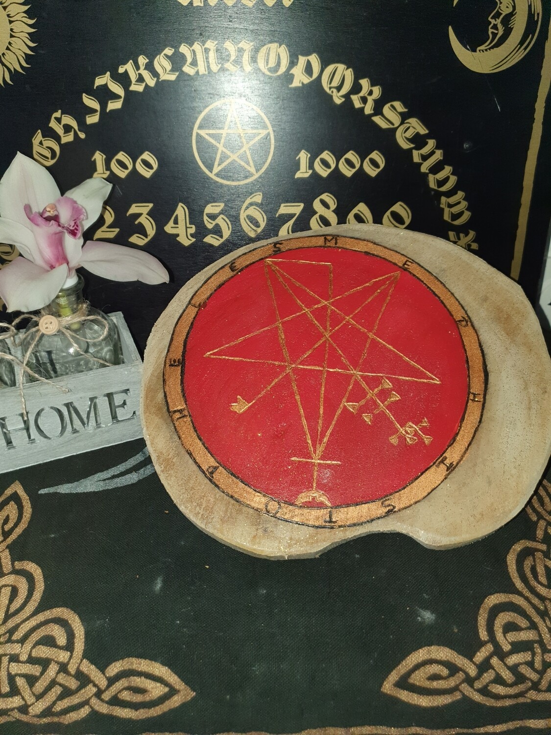 Planche d autel mephistopheles