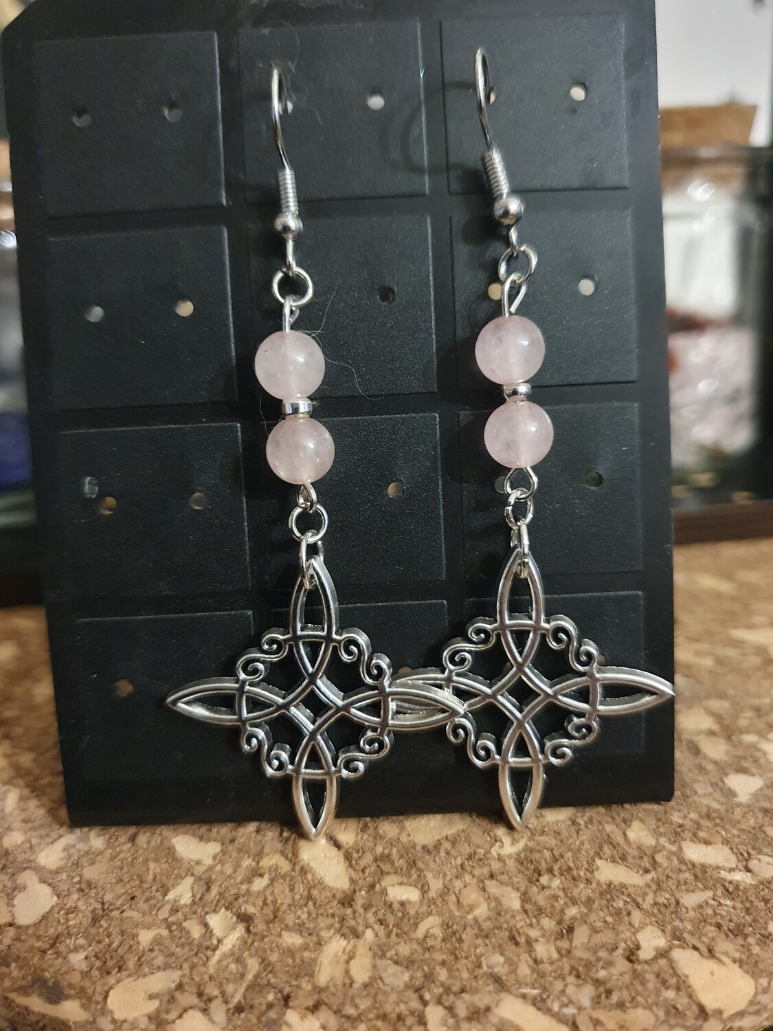 Boucles d oreilles noeud de sorcière