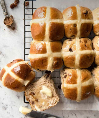 Sourdough Hot Cross Buns Sourdough Hot Cross Buns