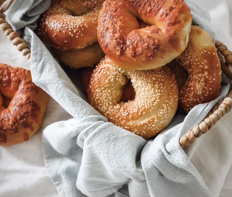 Sourdough Bagels