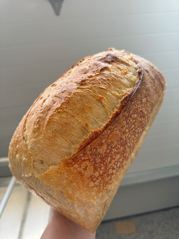 Sourdough Blonde Pan Loaf