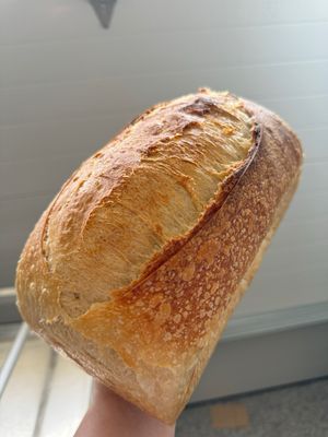 Sourdough Blonde Pan Loaf
