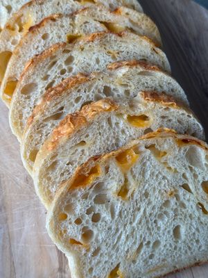 Double Cheddar Sourdough Loaf