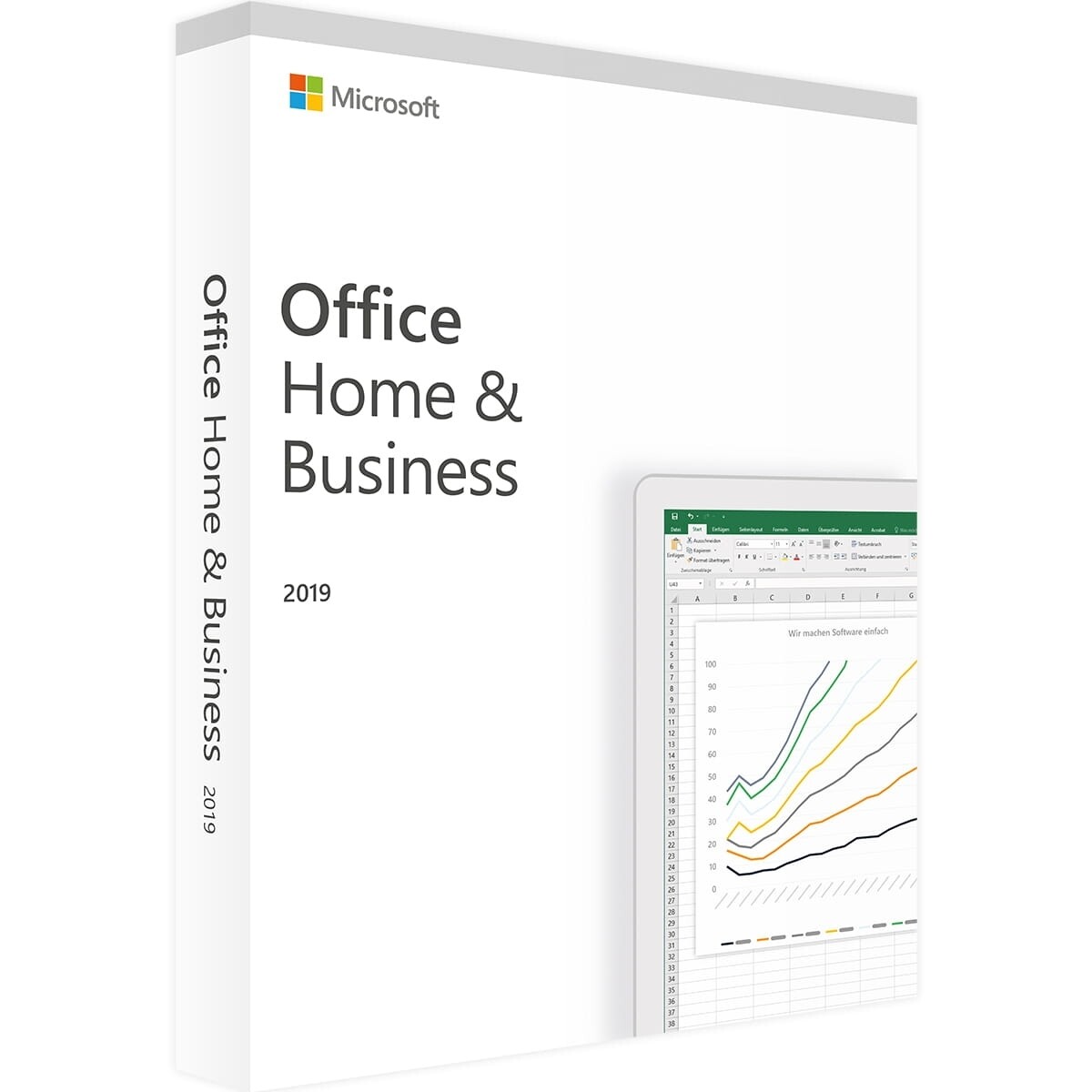 Microsoft Office home and Business 2019 Licenza Microsoft