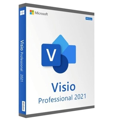 Microsoft Visio Professional 2021 Licenza Microsoft