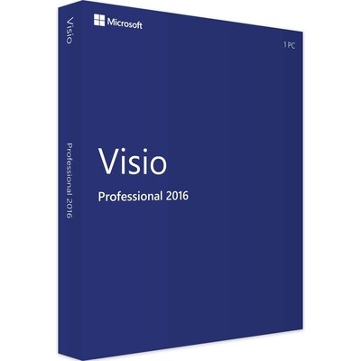Microsoft Visio 2016 Professional Licenza Microsoft