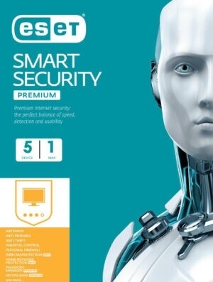 Eset Smart Security Premium 2023 PC MAC 5 Dispositivi 1 Anno 